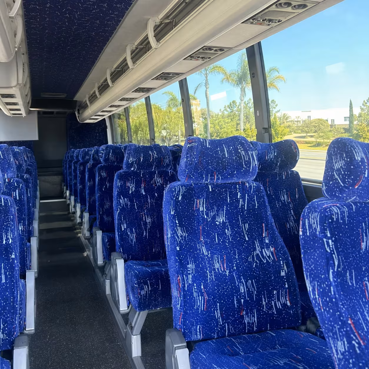 sunnyvale charter bus interior