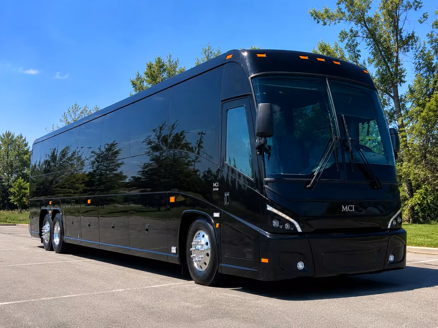 sunnyvale charter bus rental exterior
