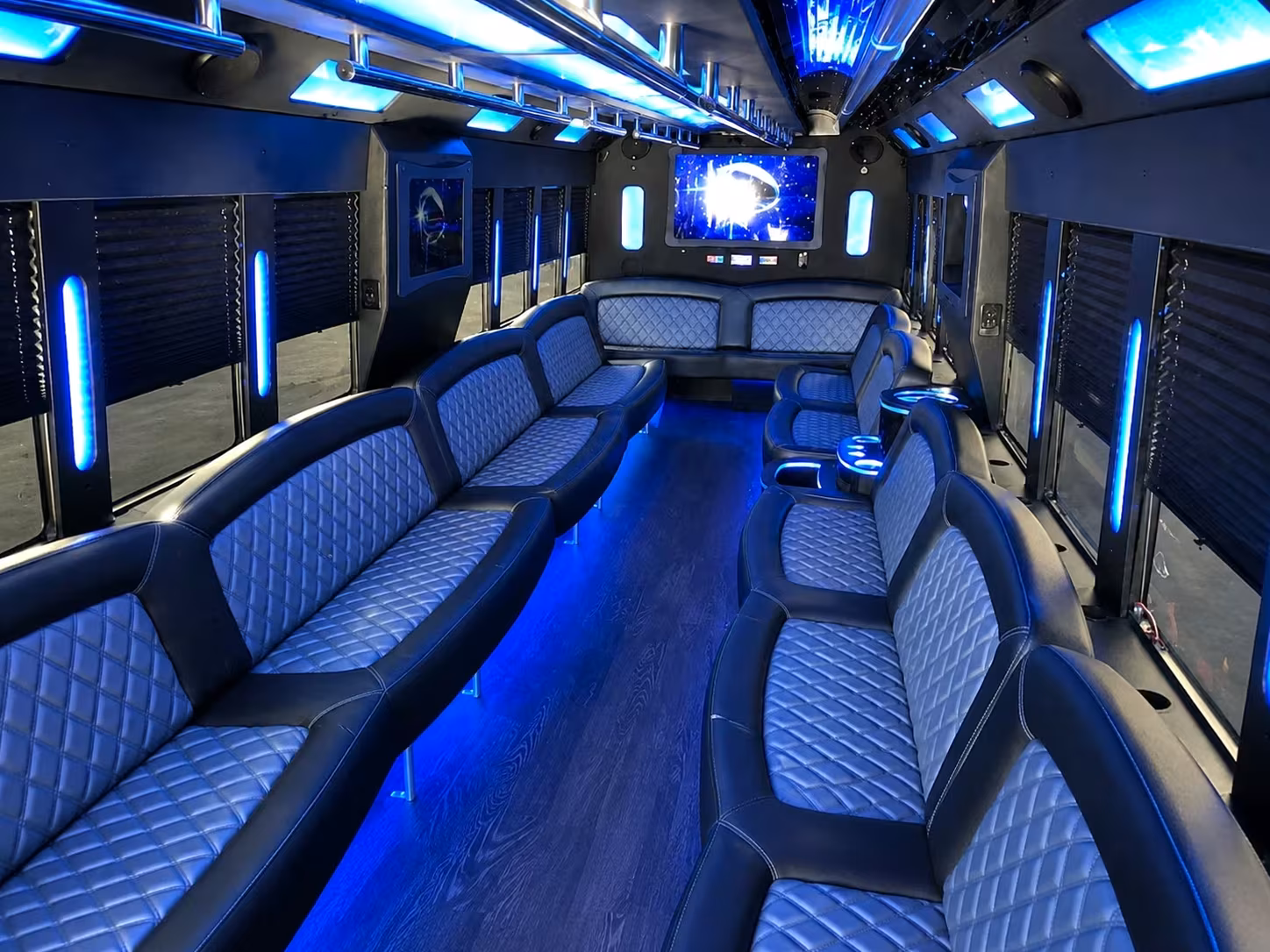 sunnyvale prom party buses for the ride to the dance