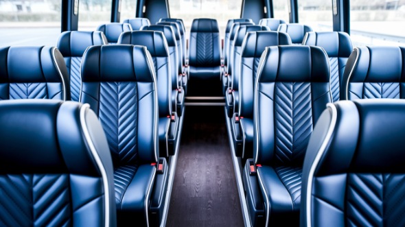 sunnyvale 18 passenger minibus inside