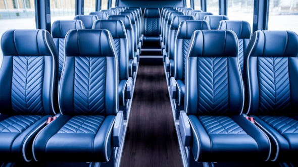 sunnyvale 20 passenger minibus inside
