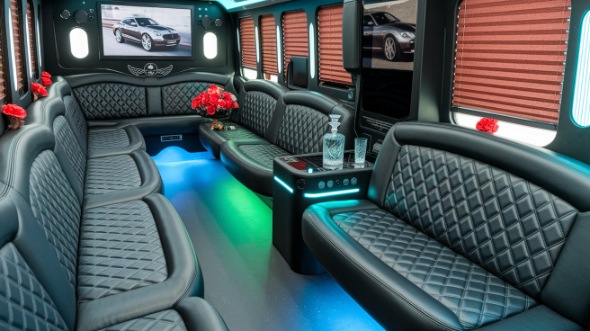 sunnyvale sprinter limo rental inside